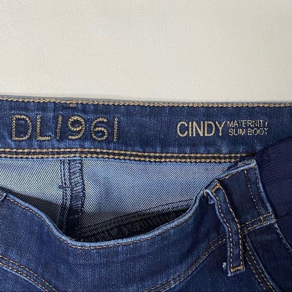 DL1969 | Cindy Slim Boot Maternity Jeans - Picture 3 of 8
